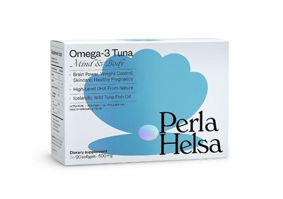 Perla Helsa Omega-3 Tuna Mind & Body 120 шт (Омега-3 з тунця, з DHA-формулою) 2100-3 фото