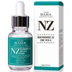 Cos De Baha Niacinamide 20% + Zinc 4% (NZ) 30 ml (Серум з ніацинамідом та цинком) 7109 фото