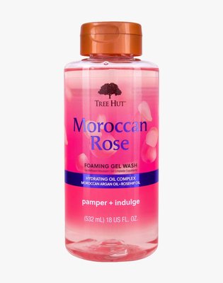 Tree Hut Moroccan Rose Foaming Gel Wash 532ml (Гель для душу) 6055 фото