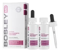 Bosley Hair Regrowth Treatment (Розчин з міноксидилом 2% для для відновлення росту волосся у жінок, з піпеткою) 6363 фото