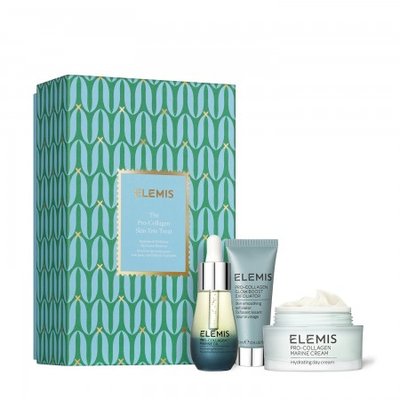ELEMIS Kit: The Pro-Collagen Skin Trio Treat Hydrate & Exfoliate Skincare Routin (Тріо Про-Колаген для ексфоліації, зволоження та сяяння шкіри) 6908 фото