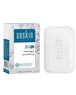 Soskin XER A.D Lipid-Enriched Soap 2*100 g (Дерматологічне мило з ліпідами) 3284 фото