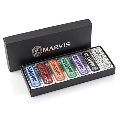 Marvis 7 Flavours Box 25 мл х 7 шт (Подарунковий набір зубних) 1507 фото