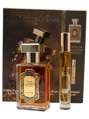 La Sultane de Saba Set Eau de Parfum + Spray Ambre Musc & Santal () 6865 фото