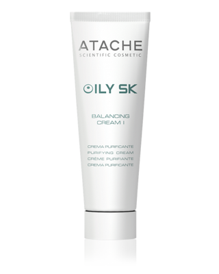 Atache Oily SK Balancing Cream I 50 ml (Балансуючий крем для шкіри з акне ніч, день) 3188 фото
