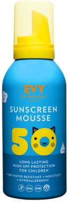EVY Technology Sunscreen Mousse Kids SPF 50 150 мл (Сонцезахисний мус для дітей та немовлят) 5720 фото