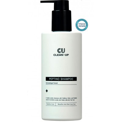 Cuskin Clean-Up Peptino Shampoo 300 ml (Шампунь для зміцнення волосся) 3319 фото