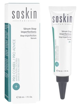 Soskin Stop Imperfection Serum 30 ml (Сироватка протизапальна, що виправляє недоліки) 2779 фото