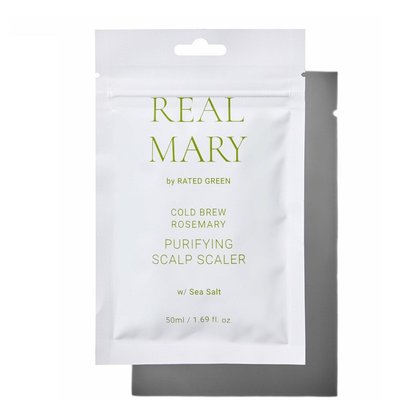 Rated Green Real Mary Purifying Scalp Scaler 50 мл (Очищуюча маска для шкіри голови з морською сіллю) 5017 фото