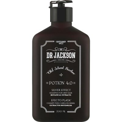 Dr Jackson Gentlemen Only Potion 4.0 Silver Effect Shampoo 200 ml (Шампунь для сивого волосся) 7210 фото