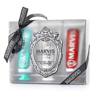 Marvis 3 Flavours Box - Classic, Whitening, Cinnamon 25 мл х 3 шт () 1524 фото