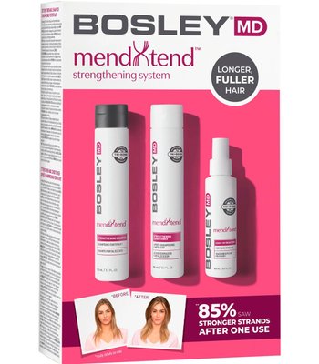 Bosley MD MendXtend Strengthening System (Набір для зміцнення та живлення волосся) 6361 фото