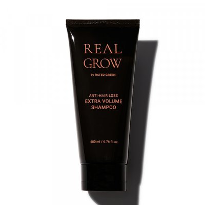 Rated Green Real Grow Anti Hair Loss Extra Volume Shampoo 200 мл (Шампунь для об’єму волосся та профілактики випадіння) 4240 фото