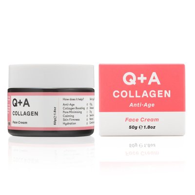 Q+A Collagen Face Cream 50g (Крем для обличчя з колагеном) 3982 фото