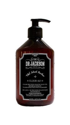 Dr Jackson Gentlemen Only Old School Barber Elixir 6.0 Shaving Gel 500 ml (Гель для гоління) 7225 фото