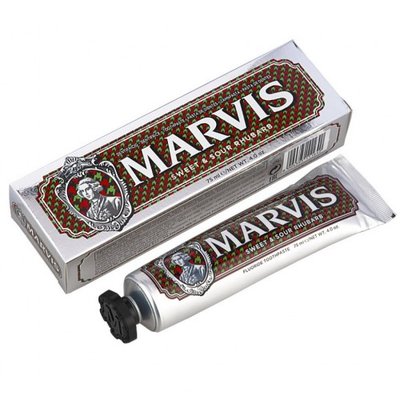 Marvis Sweet and Sour Rhubarb Mint Toothpaste 75 мл 2584 фото
