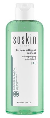 Soskin Purifying Cleansing Gel combination or oily skin 250 ml (Очищуючий гель для жирної та комбінованої шкіри) 2766 фото