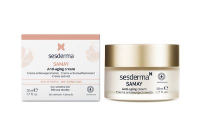 SesDerma Samay Anti-Aging Cream 50 ml (Антивіковий крем для чутливої шкіри обличчя) 5670 фото
