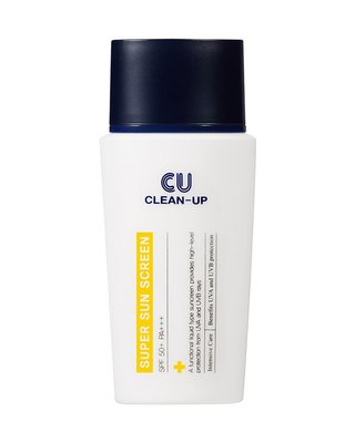 Cuskin Clean-up Super Sunscreen SPF 50+ PA+++ 50 ml (Сонцезахисна емульсія) 3324 фото