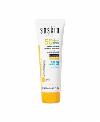 Soskin Smooth Cream Body & Face Very High Protection SPF 50 125 ml (Сонцезахисний крем для обличчя та тіла SPF50+) 2771 фото