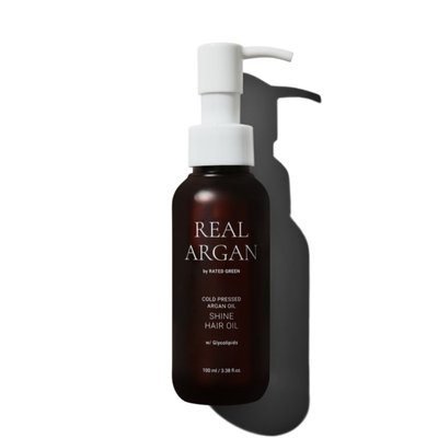 Rated Green Real Argan Shine Hair Oil 100 ml (Арганове масло для волосся) 4727 фото