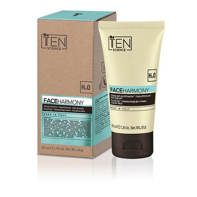 TEN Science Face Harmony Purifying Rebalancing Gel-Cream For Impure Skin 50 мл (Балансуючий проблемну шкіру гель-крем, 50 мл) 3473 фото